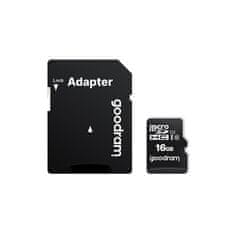 Solex Karta Micro SD+adaptér 16GB class10 GOODRAM M1AA