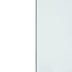 Vidaxl Krbová sklenená doska obdĺžniková 100x60 cm