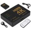 aptel Zlučovač HDMI 3/1 s diaľkový ovládačom HD28D