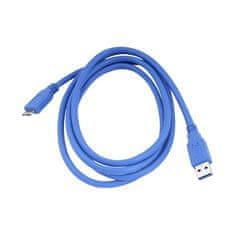 Solex Kábel USB3.0AM USBA-USBB micro vidlica BM 1,5m