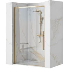 REA Sprchové dvere SOLAR - zlaté 120