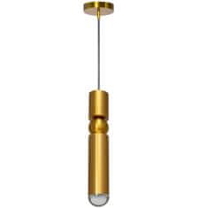 Toolight Kovové závesné stropné svietidlo APP470-1CP Gold