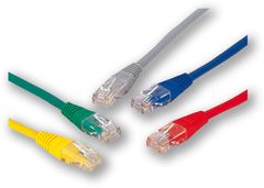 LAN-TEC PC-201 C5E UTP/1M - černá - propojovací (patch) kabel