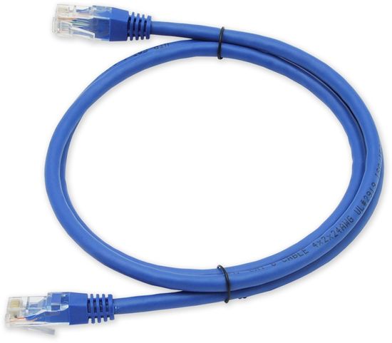 LAN-TEC PC-601 C6 UTP/1M - modrá - propojovací (patch) kabel