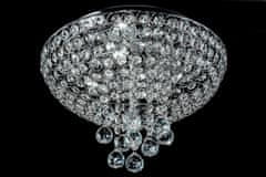 Toolight Krištáľová stropná lampa Plafond APP744-4C Cristal