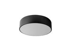 Toolight Plafondová lampa 30 cm okrúhly čierny strop app640-2c