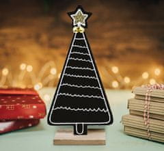 Tutumi Dekorácia na vianočný stromček čierna KL-21X14