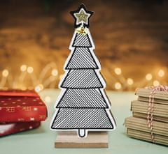 Tutumi Dekorácia na vianočný stromček biela KL-21X14