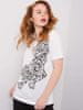 H&B Dámske tričko s potlačou Selma biela M
