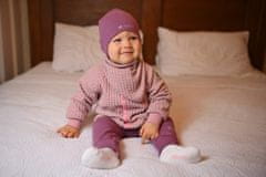 Little Angel Čiapka šmyk naťahovacia Outlast - fialová 1 | 36-38 cm