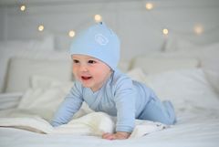 Little Angel Čiapka šmyk kojenecká obrázok Outlast - sv. modrá 3 | 42-44 cm