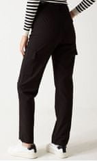 Vero Moda Dámske nohavice VMZELDA Straight Fit 10294763 Black (Veľkosť 42/32)