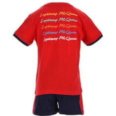 Sun City Chlapecké tričko kraťasy Cars Auta Lightning McQueen bavlna Barva: ČERVENÁ, Velikost: 98 (3 roky)