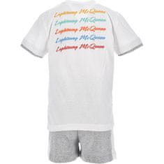 Sun City Chlapecké tričko kraťasy Cars Auta Lightning McQueen bavlna Barva: ČERVENÁ, Velikost: 98 (3 roky)