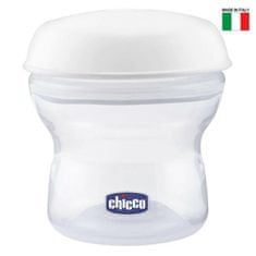 Chicco Zásobníky viacúčelové na materské mlieko s fľašovou násadkou Natural Feeling, 4ks