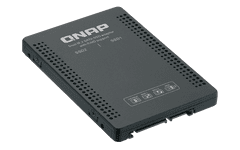 QNAP adaptér QDA-A2MAR (2x M.2 SSD SATA sloty v 2,5" SATA rámčeku)