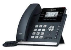YEALINK SIP-T42U SIP telefón, PoE, 2,7" 192x64 LCD, 15 prog.tl., 2xUSB, GigE