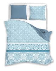 FARO Textil Bavlnené obliečky Elegant 018-B 160x200 modré