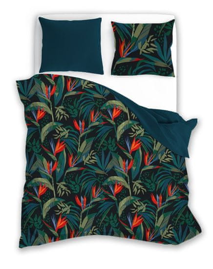 FARO Textil Bavlnené obliečky Elegant 023 220x200 zelené