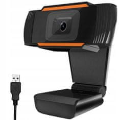 Iso Trade Webkamera s mikrofónom 1080p Full HD USB | čierna