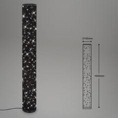 BRILONER BRILONER LED stojacie svietidlo pr. 13 cm 12W 1100lm čierna BRILO 1388-015