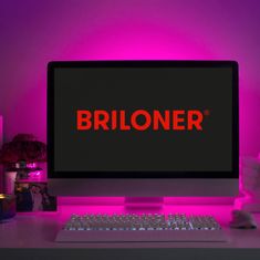 BRILONER BRILONER Smart RGB LED pásik 500 cm biele BRILO 2306-150