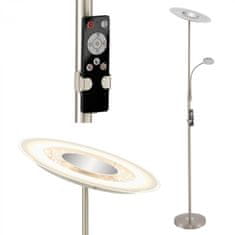 BRILONER BRILONER LED nepriame osvetlenie s čítacou lampou, nočné svetlo, časovač, vypínač, stmievateľné BRILO 1340-022