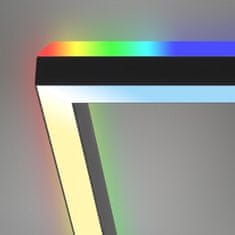 BRILONER BRILONER RGB CCT LED stropné svietidlo, 119,5 cm, 45 W, 4400 lm, čierna BRILO 3754-015