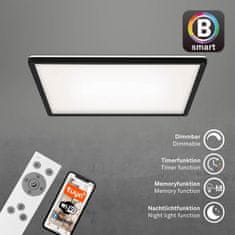 BRILONER BRILONER CCT svietidlo LED panel, 42 cm, 22 W, 3000 lm, čierna BRILO 7060-015