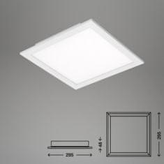 BRILONER BRILONER CCT svietidlo LED panel, 29,5 cm, 1800 lm, 18 W, biele BRILO 7194-016