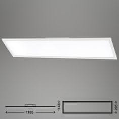 BRILONER BRILONER CCT svietidlo LED panel, 119,5 cm, 3800 lm, 36 W, biele BRILO 7196-016