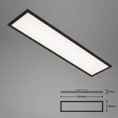 BRILONER BRILONER CCT svietidlo LED panel, 100 cm, 24 W, 2600 lm, čierna BRILO 7167-015