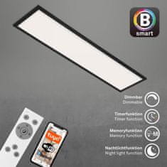 BRILONER BRILONER CCT svietidlo LED panel, 100 cm, 28 W, 3000 lm, čierna BRILO 7385-015