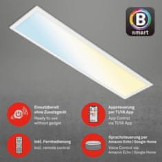 BRILONER BRILONER CCT svietidlo LED panel, 100 cm, 28 W, 3000 lm, biele BRILO 7385-016