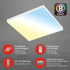 BRILONER BRILONER Hviezdne nebo CCT svietidlo LED panel, 45cm, 24 W, 2500 lm, biele BRILO 7382-016