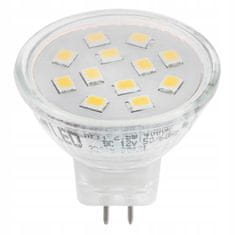 LUMILED 10x LED žiarovka GU5.3 MR11 2,5W = 20W 220lm 4000K Neutrálna biela 120° 12V