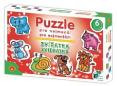 Alexander Puzzle pre najmenších - Zvieratká
