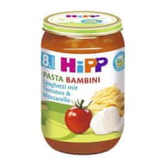 HiPP BIO Pasta Bambini - Paradajky so špagetami a mozarellou 220 g, 7m+
