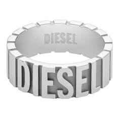 Diesel Nadčasový pánsky oceľový prsteň DX1390040 (Obvod 62 mm)