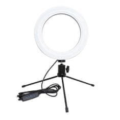 Solex Selfie lampa so statívom a ovládaním jasu QX-160