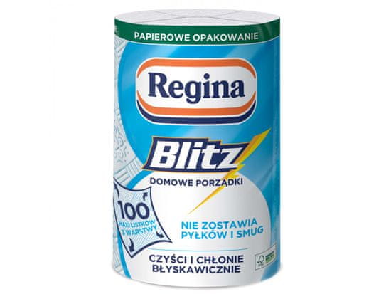 Regina Papierový uterák BLITZ nezanecháva peľ a šmuhy Regina 1 rolka, certifikát PZH