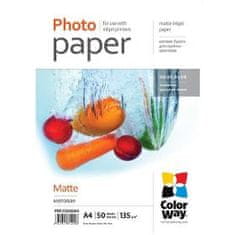 ColorWay Fotopapier Matte A4 50 ks 130g