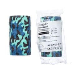 Vitammy Autoband Samolepiaca bandáž s potlačou kamufláž, modrá, 10cmx450cm