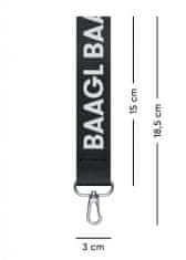 BAAGL Prívesok na kľúče dlhý – lanyard, šedý