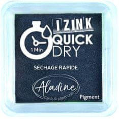 Pečiatkovací vankúšik IZINK Quick Dry rýchloschnúci - čierny