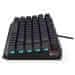 Endorfy herná klávesnica Thock 75% Red / RGB / red sw. / drôtová / CZ / SK layout / skrátená / čierna