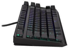 Endorfy herná klávesnica Thock TKL Kailh RD RGB /USB/ red sw. / drôtová / mechanická / CZ/SK layout / čierna RGB