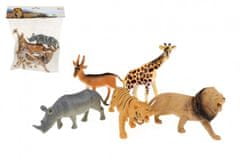 Teddies Zvieratá safari plast 11-15cm