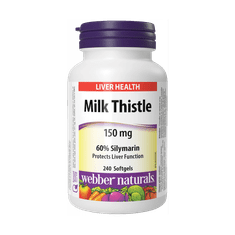 Webber Naturals Milk Thistle 150mg