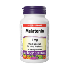 Webber Naturals Melatonin 1mg